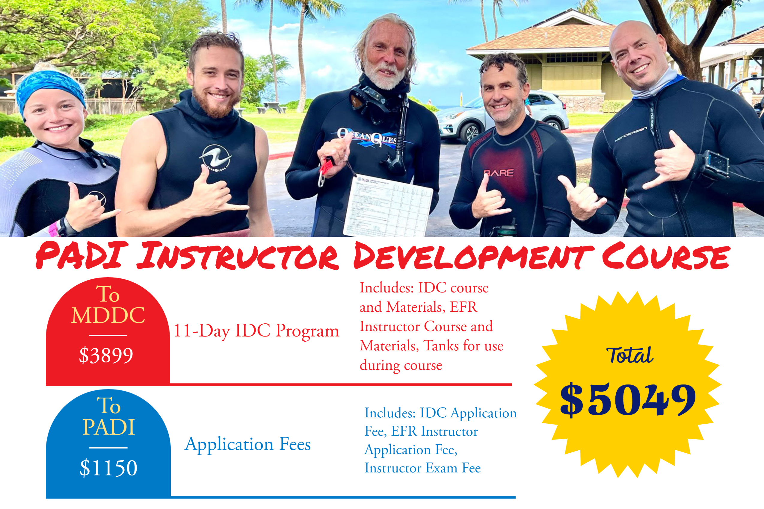 Instructor Courses | Maui Dreams Dive Co